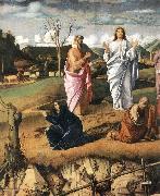 BELLINI, Giovanni Transfiguration of Christ (detail) 2 china oil painting reproduction